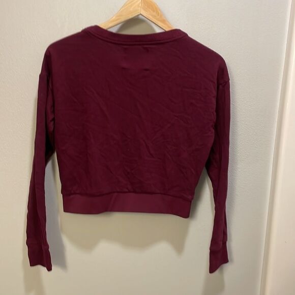 Victoria Secrets Sport dark raspberry woman’s sweatshirt - Picture 8 of 11